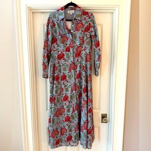 NWT Livro Classic Shirtdress in Desert Floral, size small